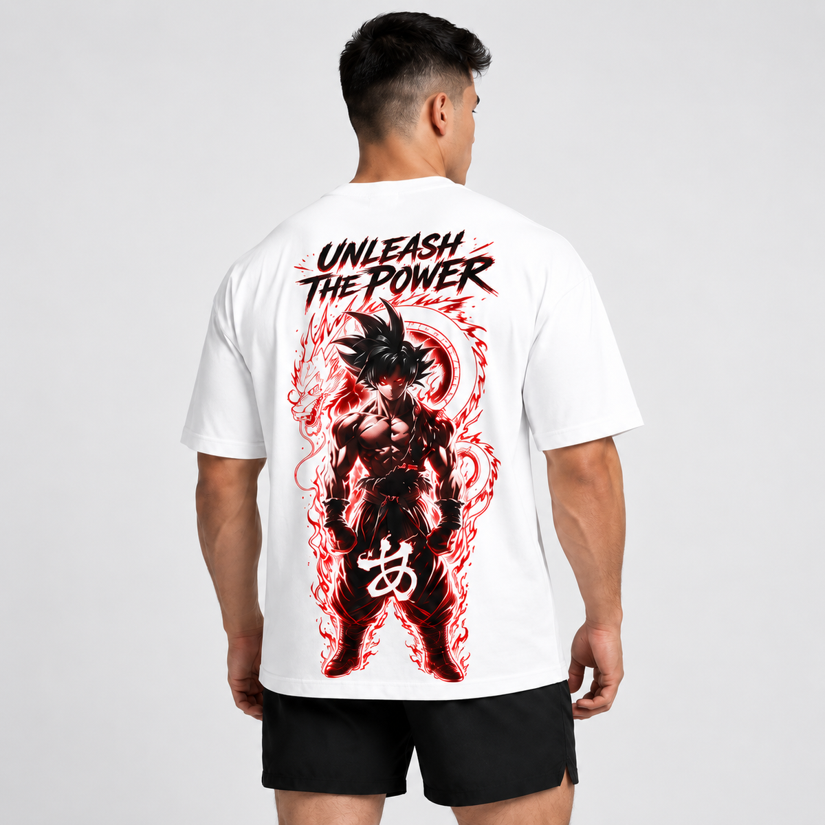 UNLEASH THE POWER Oversized Shirt