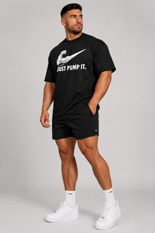 JUST PUMP IT  Oversized Shirt
