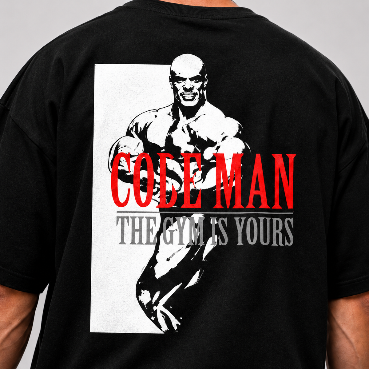 COLEMAN Oversized Shirt (Backprint) - Unisex