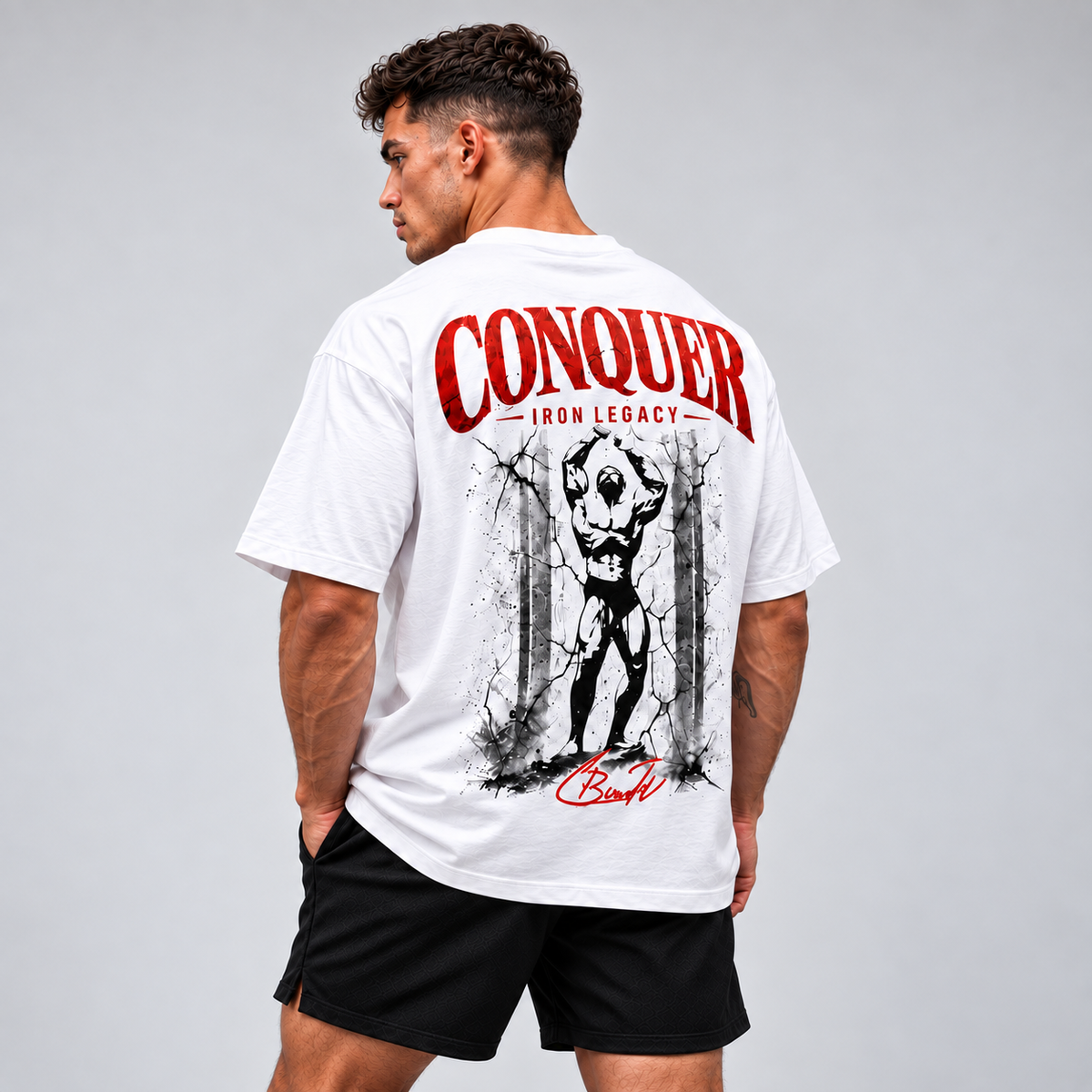 CONQUER Oversized Shirt