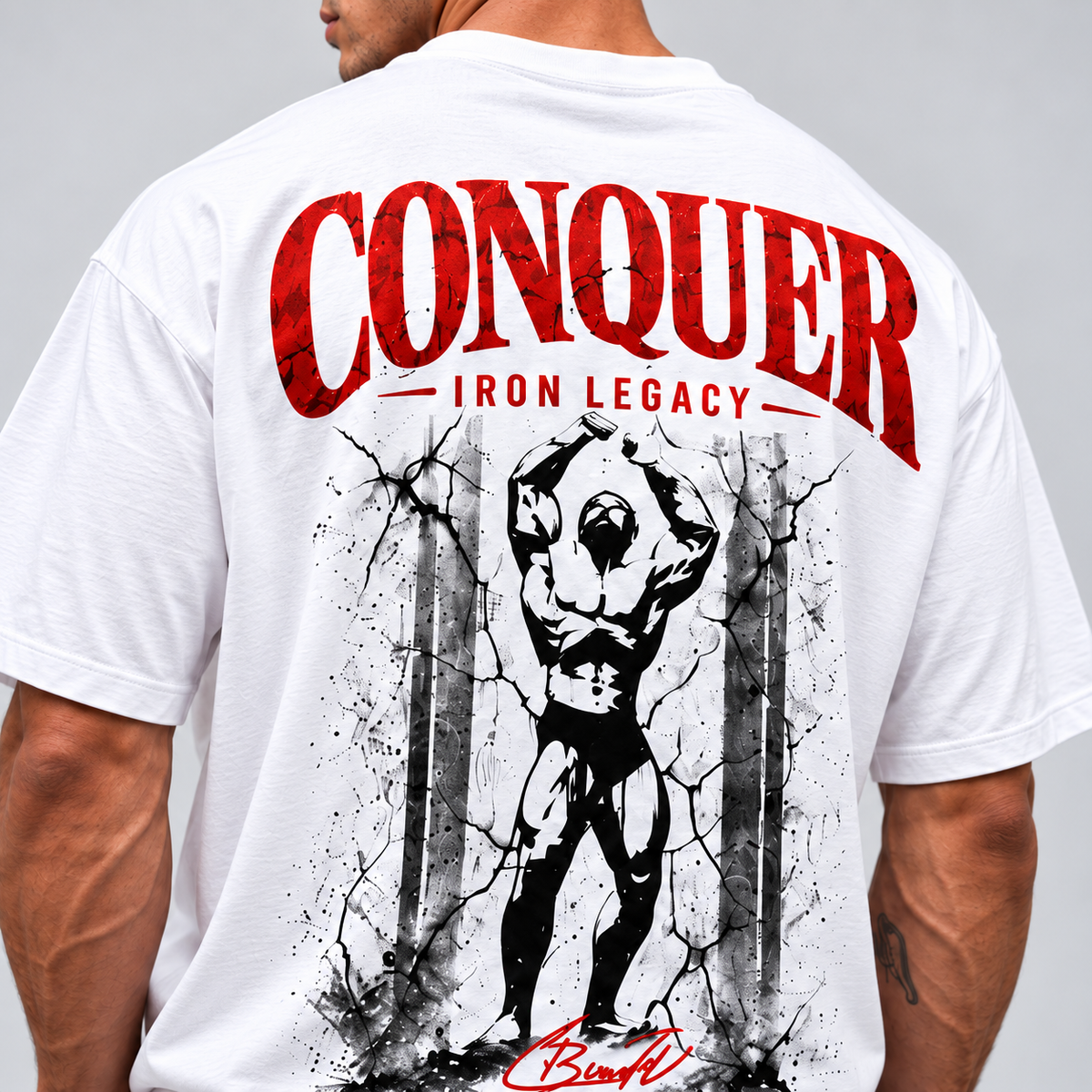 CONQUER Oversized Shirt