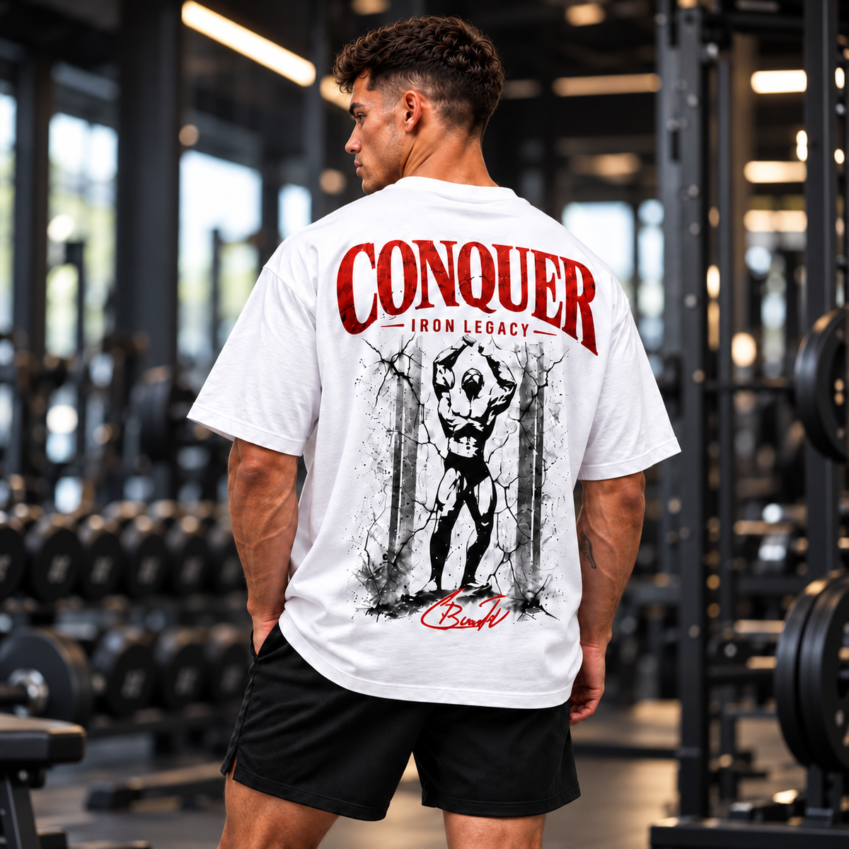 CONQUER Oversized Shirt