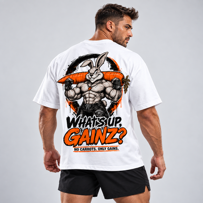 WHATS UP GAINS T-shirt oversize