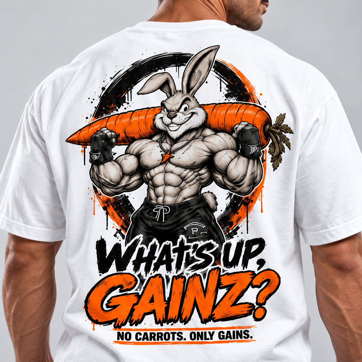 WHATS UP GAINS T-shirt oversize