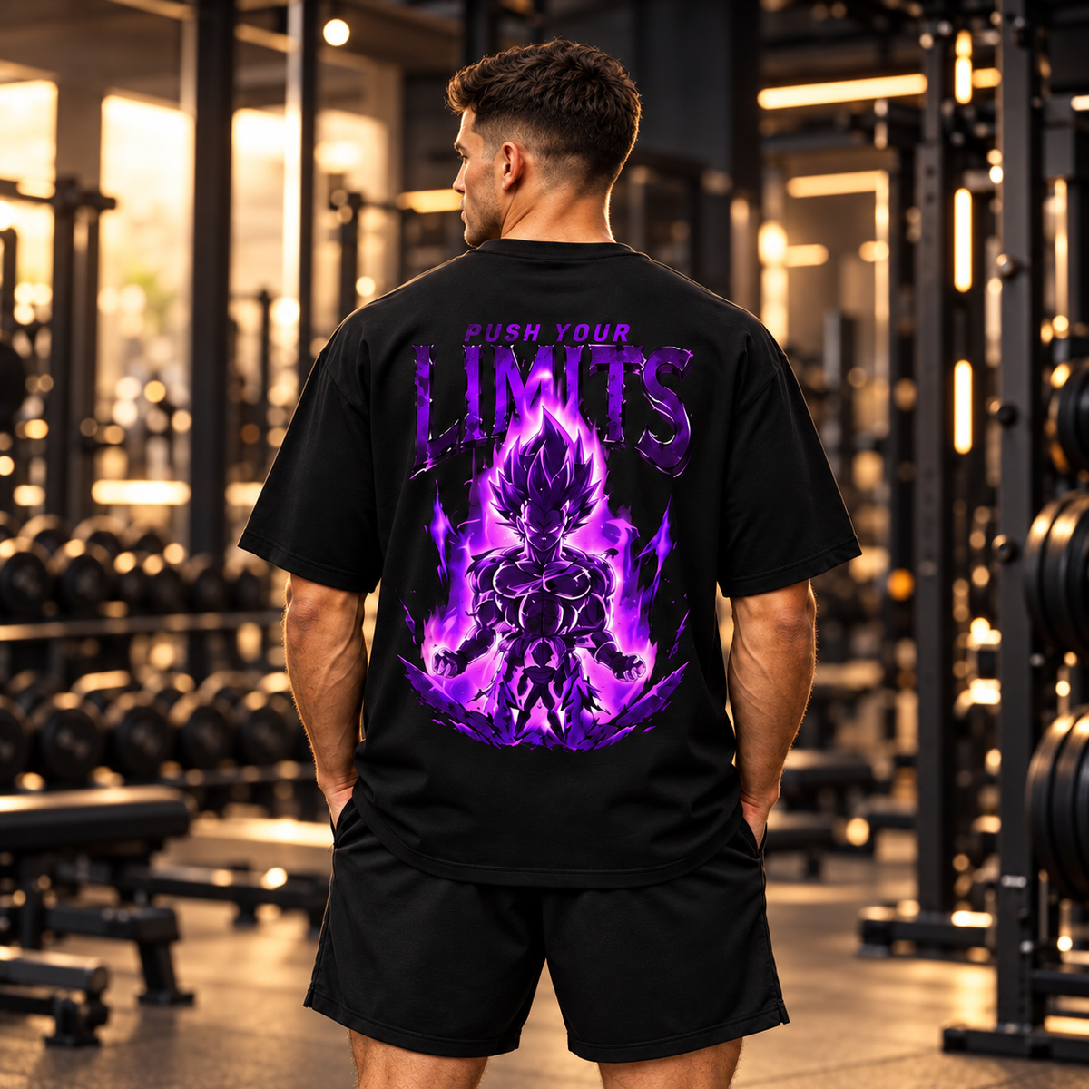 VEGETA PY LIMITS OVERSIZED TEE