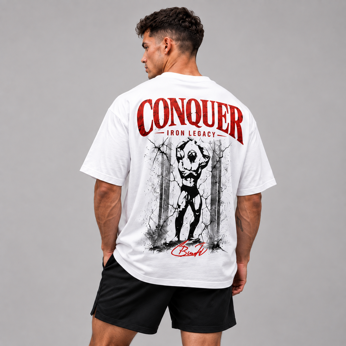 CONQUER Oversized Shirt