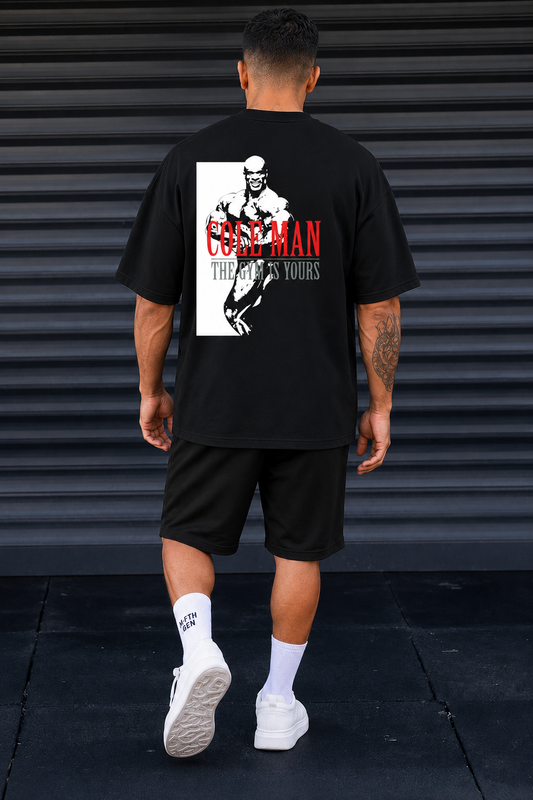 COLEMAN Oversized Shirt (Backprint) - Unisex