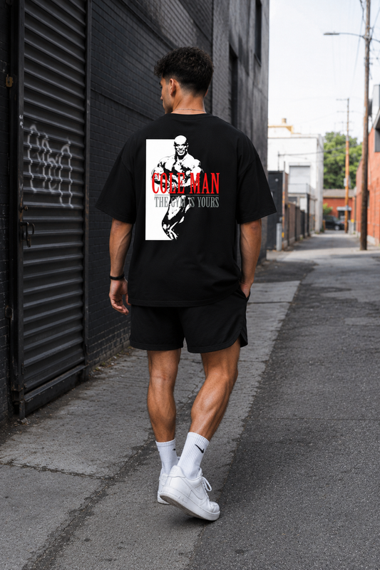 COLEMAN Oversized Shirt (Backprint) - Unisex