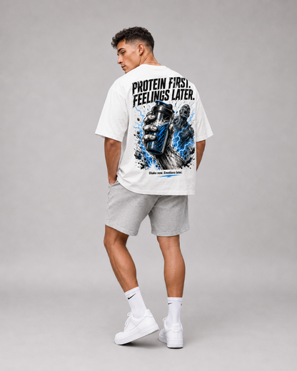 PROTEIN FIRST Oversized Shirt
