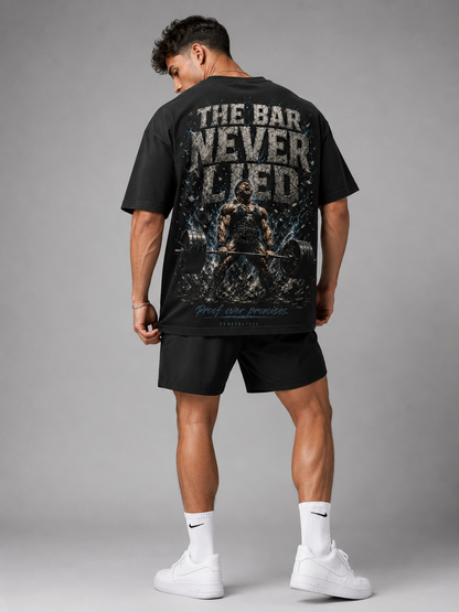 THE BAR NEVER LIED Oversized Shirt