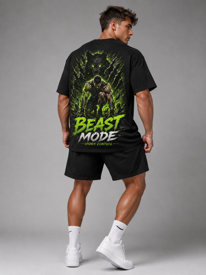 BEAST MODE UNDER CONTROL Oversized Shirt