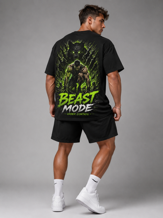 BEAST MODE UNDER CONTROL Oversized Shirt