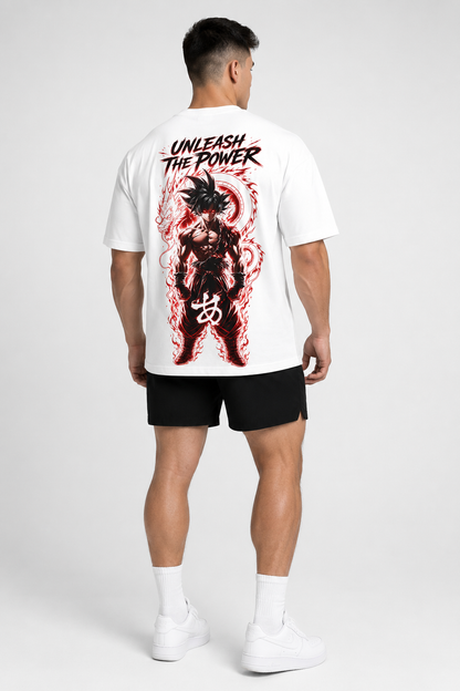 UNLEASH THE POWER Oversized Shirt