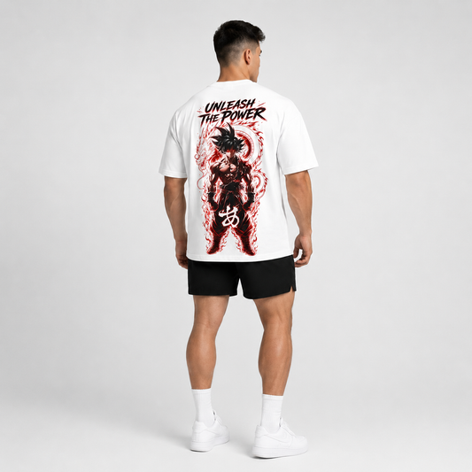 UNLEASH THE POWER Oversized Shirt