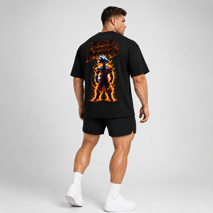 RISE ABOVE LIMITS T-shirt oversize
