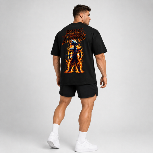 RISE ABOVE LIMITS Oversized Shirt
