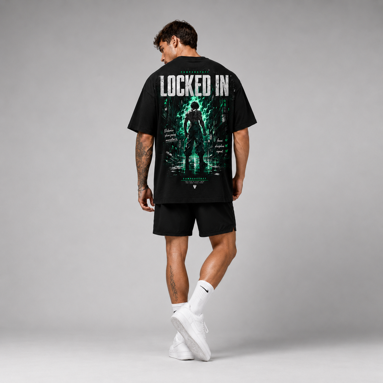 LOCKED IN  Oversized Shirt