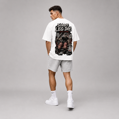 T-shirt oversize SORRY LEG DAY
