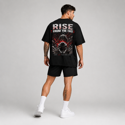 RISE FROM THE FALL T-shirt oversize