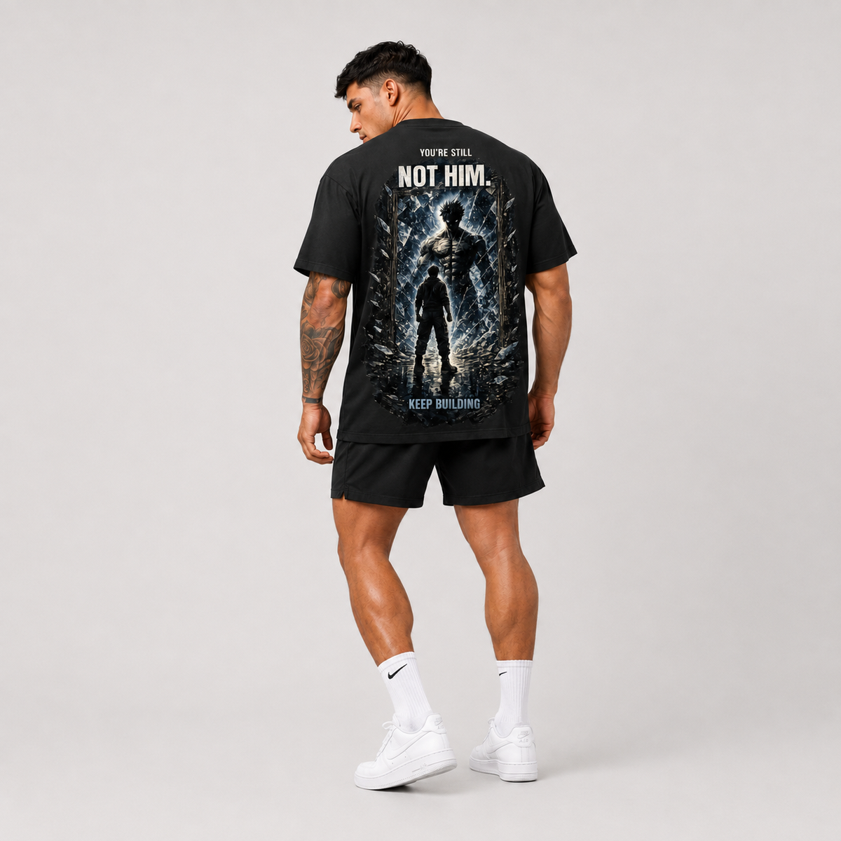TU N'ES TOUJOURS PAS LUI T-shirt Oversize