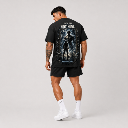 TU N'ES TOUJOURS PAS LUI T-shirt Oversize
