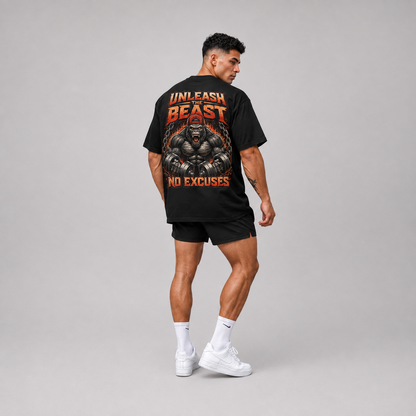 NO EXCUSES Oversized Shirt
