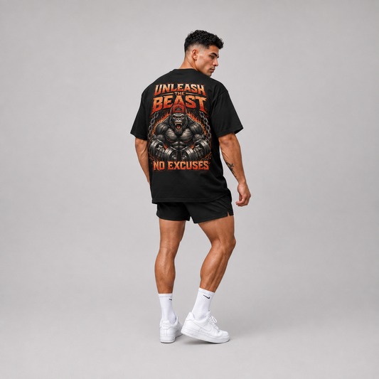 NO EXCUSES Oversized Shirt