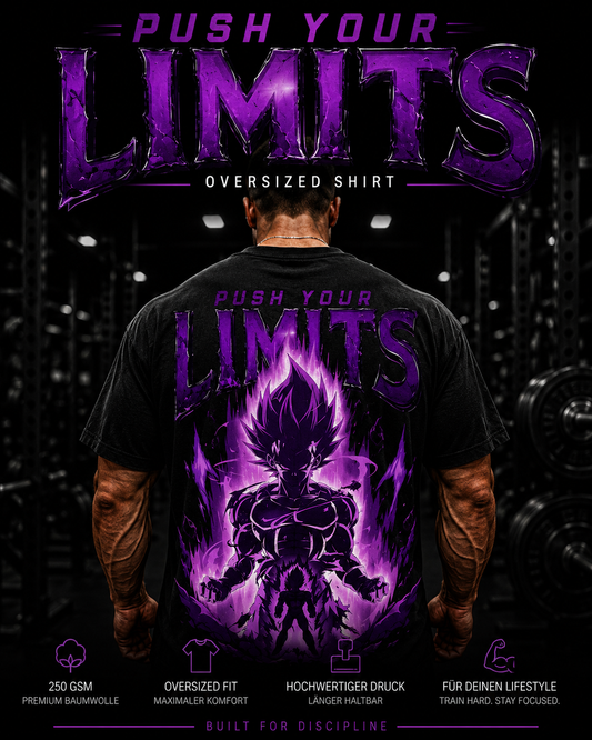 VEGETA PY LIMITS OVERSIZED TEE