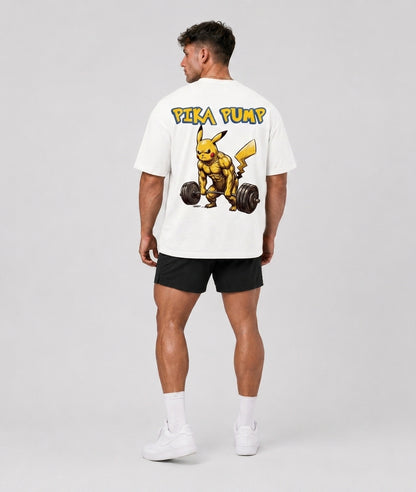 PIKA PUMP Oversized Shirt Front & Backprint