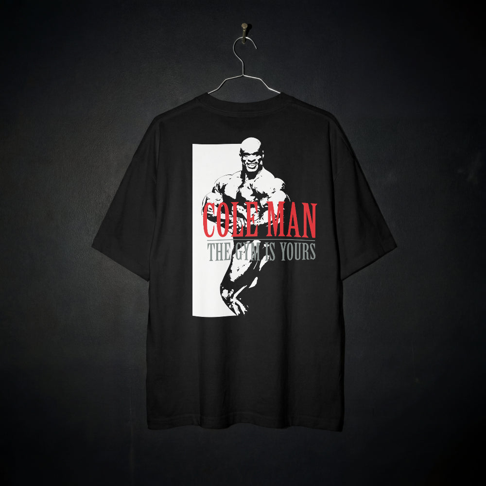 COLEMAN Oversized Shirt (Backprint) - Unisex