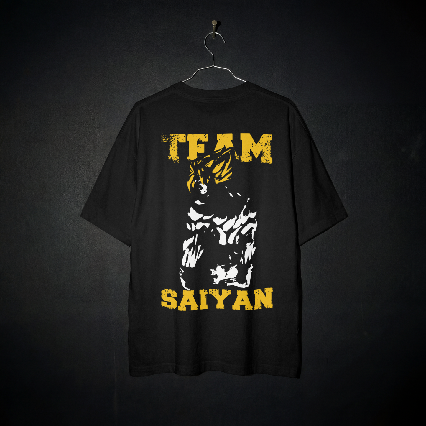 TEAM SAIYAN Oversized Shirt (Backprint) - Unisex