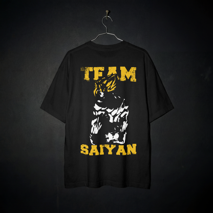 TEAM SAIYAN Oversized Shirt (Backprint) - Unisex