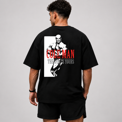 COLEMAN Oversized Shirt (Backprint) - Unisex